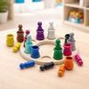 Peg Dolls & Color Book