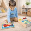 Beginner shape puzzle - tinyowlets