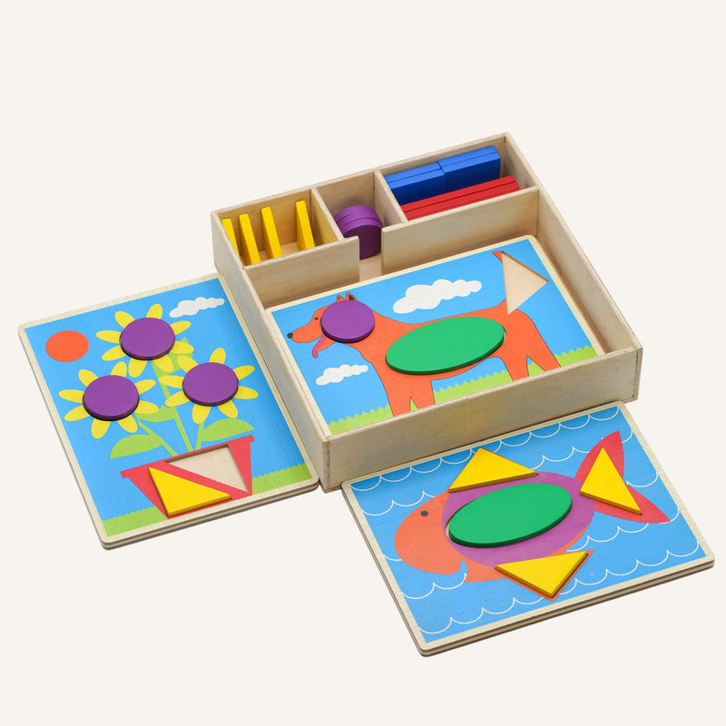 Beginner shape puzzle - tinyowlets