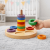 Rainbow Ring Stacker - tinyowlets