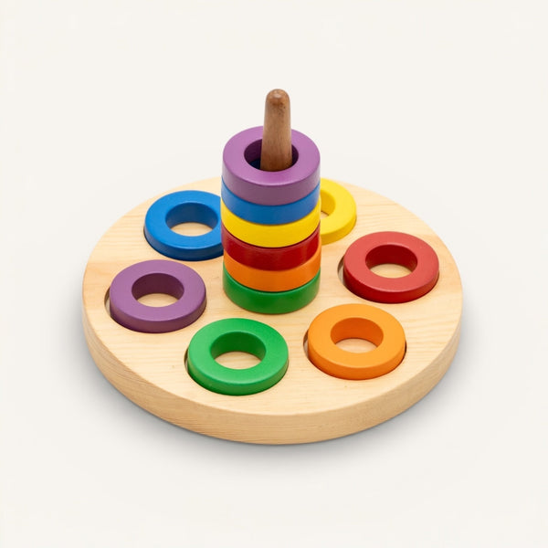 Rainbow Ring Stacker - tinyowlets